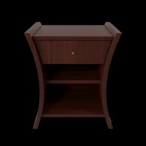 Bedside Table African Cherry thumbnail