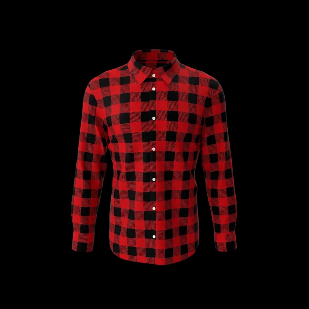 Man Plaid Shirt thumbnail