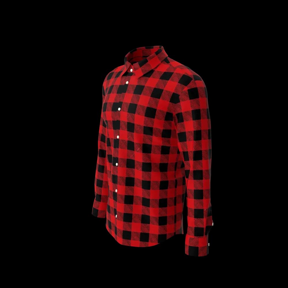 Man Plaid Shirt thumbnail