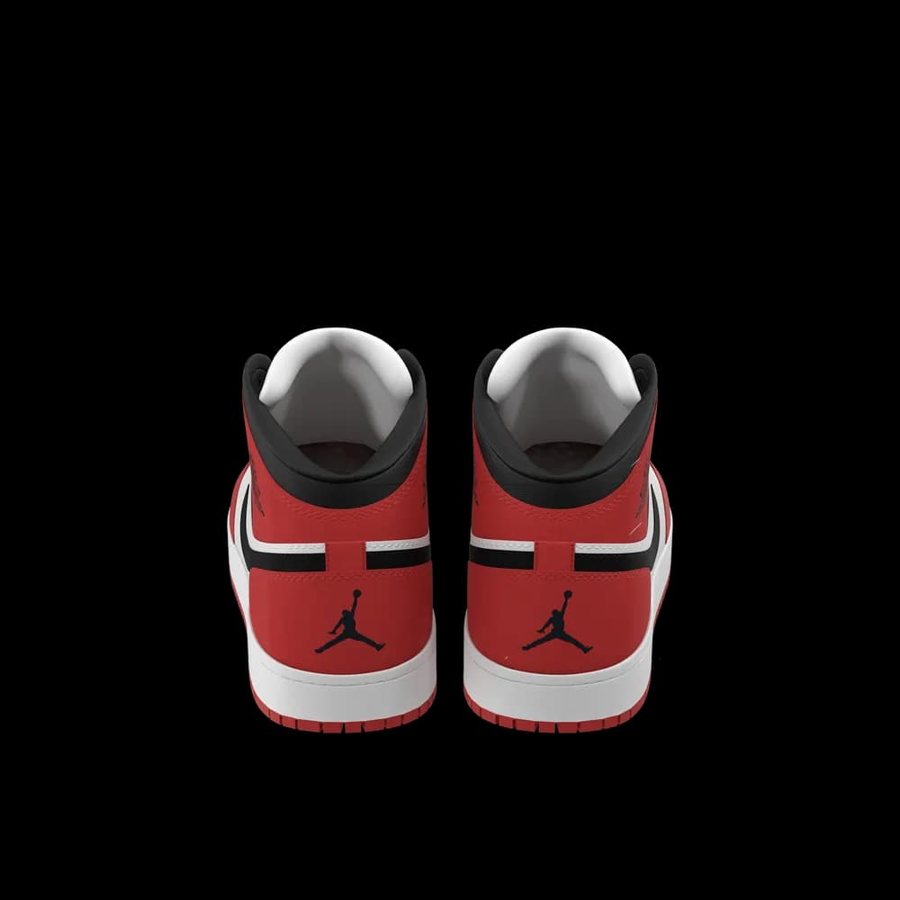Nike Air Jordan 1 Red And Black thumbnail