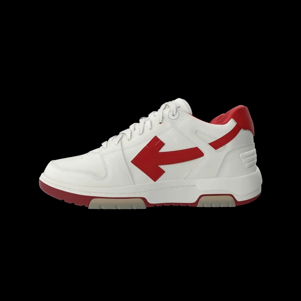 Sports Sneakers Off White & Red thumbnail