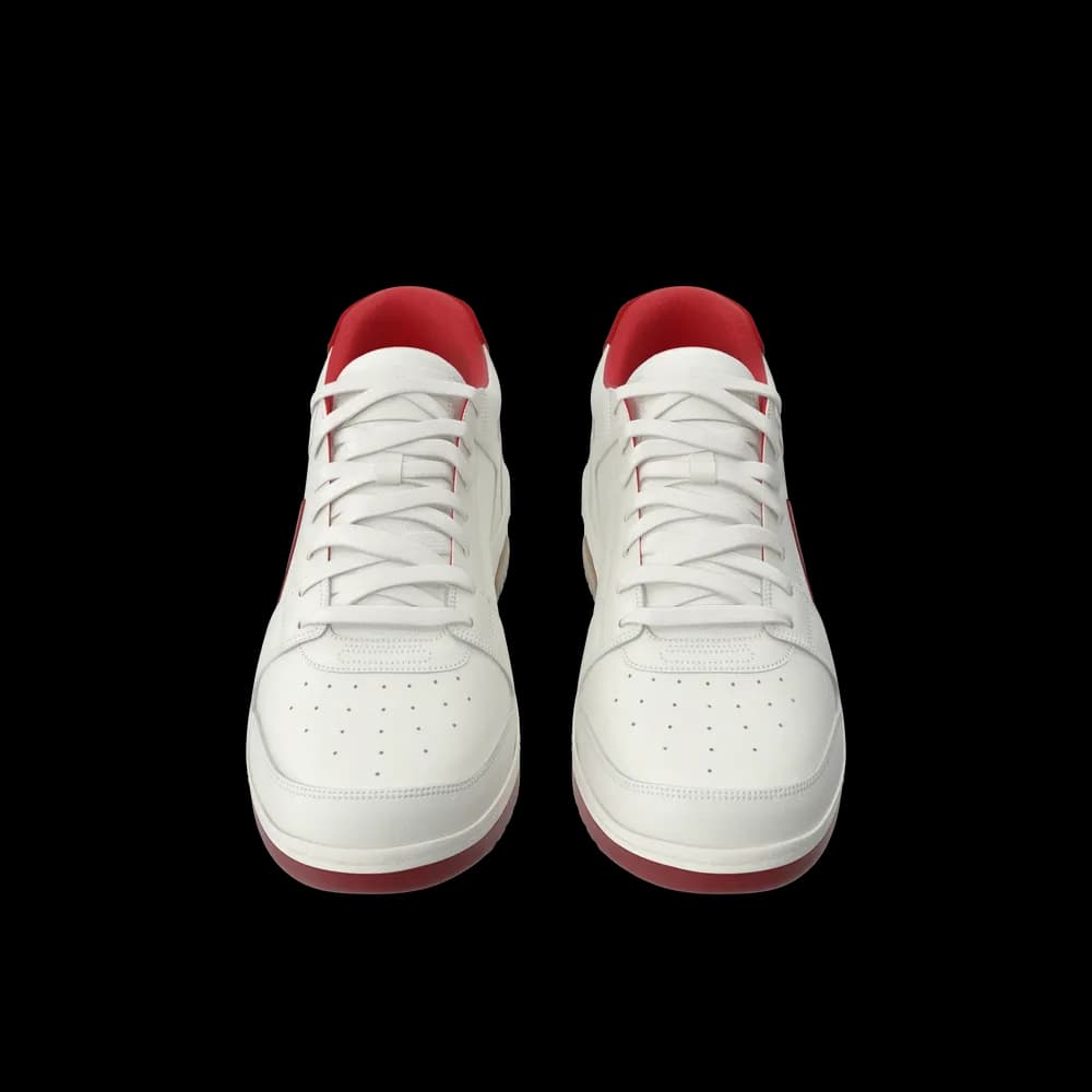 Sports Sneakers Off White & Red thumbnail
