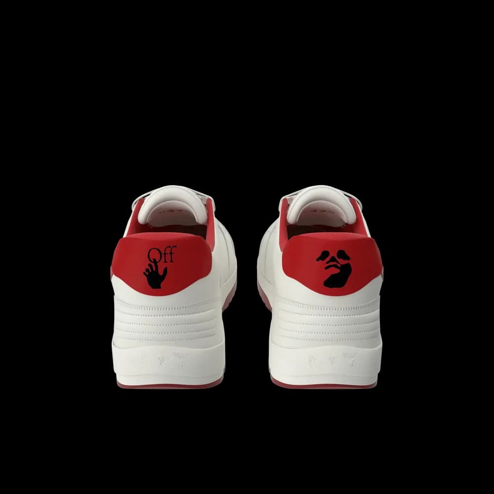 Sports Sneakers Off White & Red thumbnail