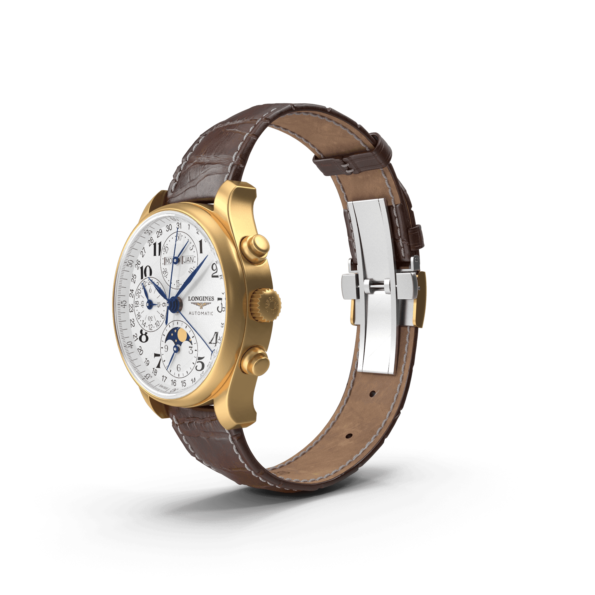 Brown Leather Belt Watch thumbnail