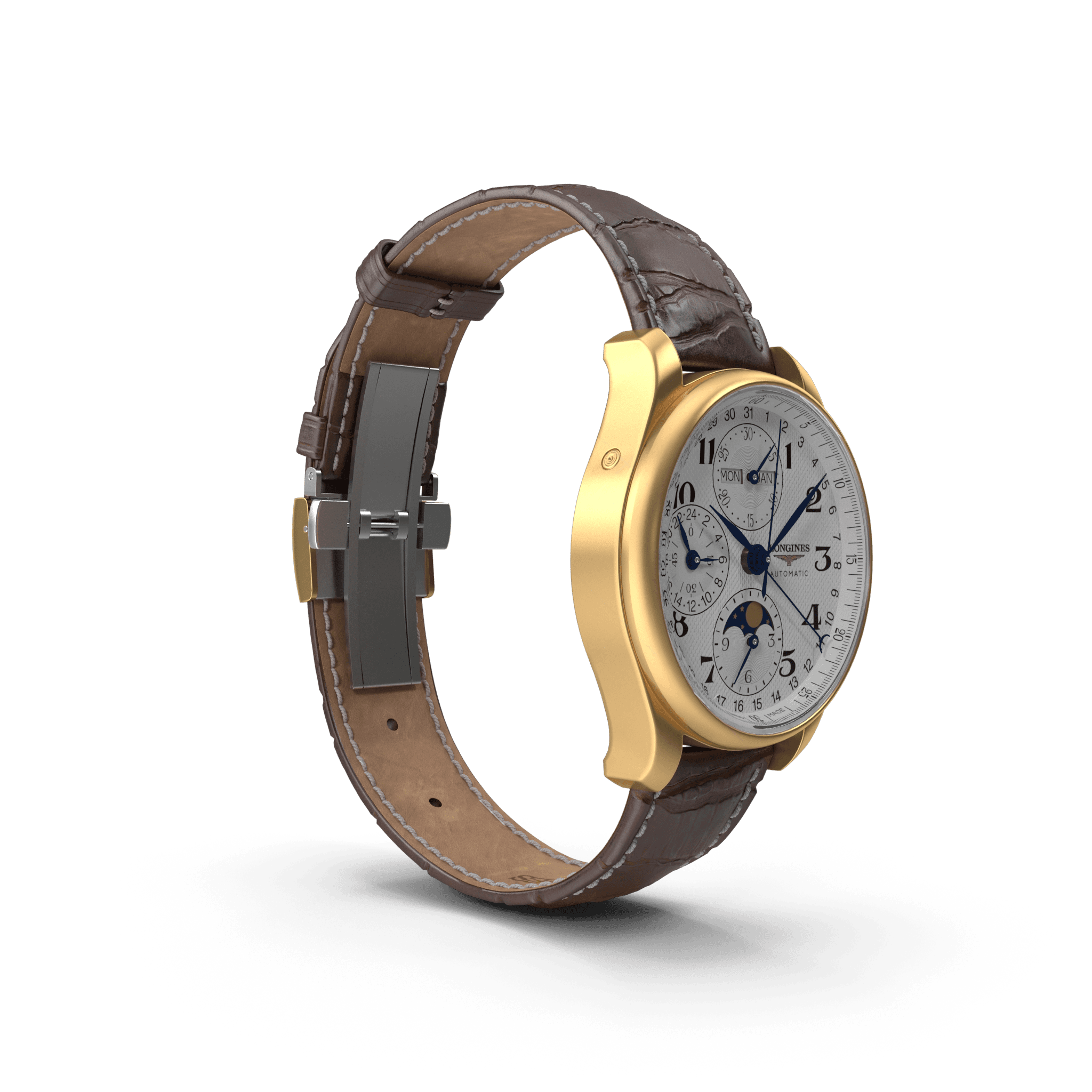 Brown Leather Belt Watch thumbnail